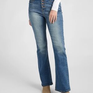 Herizon Tobi High Rise Bootcut Jeans - dark wash sz 12